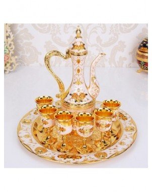 Kitchen-Drinkware-Russian vintage court creative wine set, home