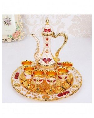 Kitchen-Drinkware-Russian vintage court creative wine set, home