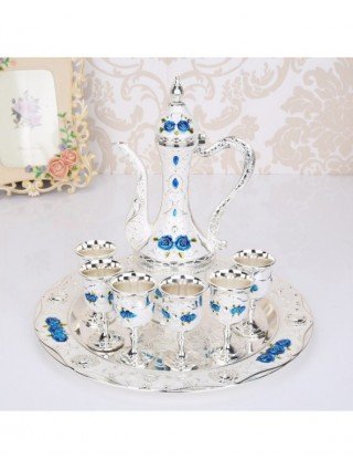 Kitchen-Drinkware-Russian vintage court creative wine set, home