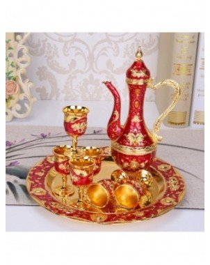 Kitchen-Drinkware-Russian vintage court creative wine set, home