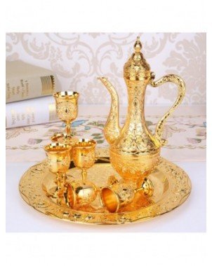 Kitchen-Drinkware-Russian vintage court creative wine set, home