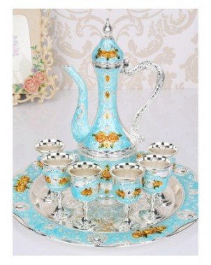 Kitchen-Drinkware-Russian vintage court creative wine set, home
