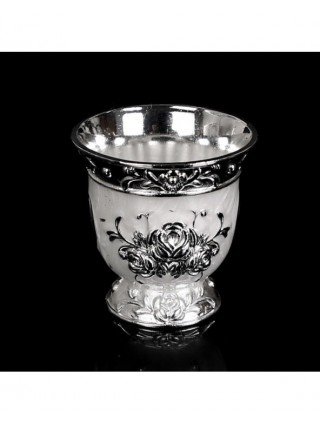 Kitchen-Drinkware-Creative delicate rose carving tea set set