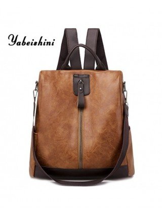 Women's Luggage & Bags-Stylish Backpacks-women Leather backpack