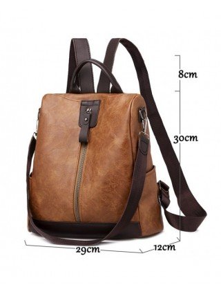 Women's Luggage & Bags-Stylish Backpacks-women Leather backpack
