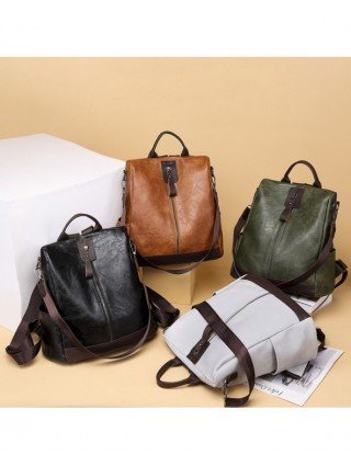 Women's Luggage & Bags-Stylish Backpacks-women Leather backpack