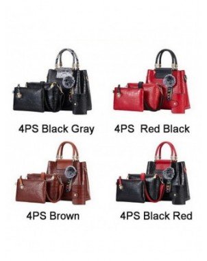 Women's Luggage & Bags-Wallets-Women Bags 4PCS Set Luxury
