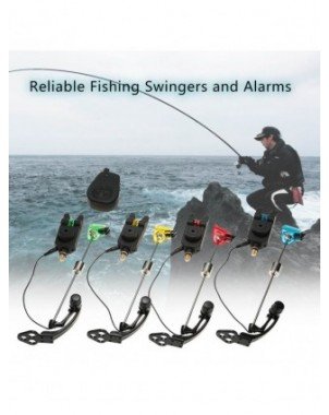 Žvejyba-Žvejybos valai-Lixada Wireless Fishing Bite signalizacijos rinkinys Skaitmeninis