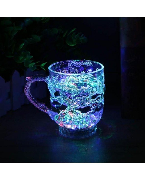 Kitchen-Drinkware-Colorful Luminous Lighting Water Wine Glass