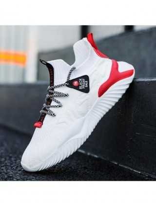 Summer Light Weight Men's White Sneakers Socks Men Running