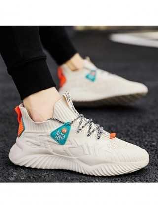 Summer Light Weight Men's White Sneakers Socks Men Running