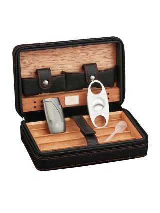 Virtuvė-Virtuvės įrankiai ir prietaisai-Nešiojamoji Humidor cigarų dėžutė Kelioninė cigarų