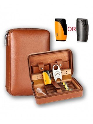 Virtuvė-Virtuvės įrankiai ir prietaisai-Nešiojamoji Humidor cigarų dėžutė Kelioninė cigarų