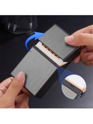 Virtuvė-Virtuvės įrankiai ir prietaisai-2 viename cigarečių dėklas dujinis USB žiebtuvėlis 20