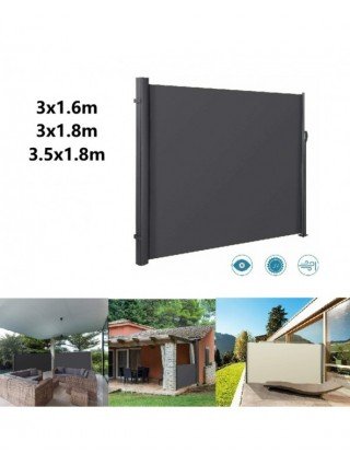 Furniture-Outdoor Furniture-Retractable Side Awning Outdoor