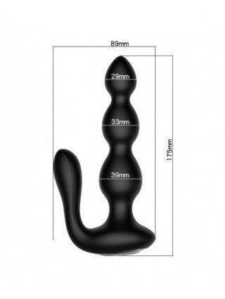 big anal vibrator Plug anale con coda di cane fosforescente - Ouch! main image 1