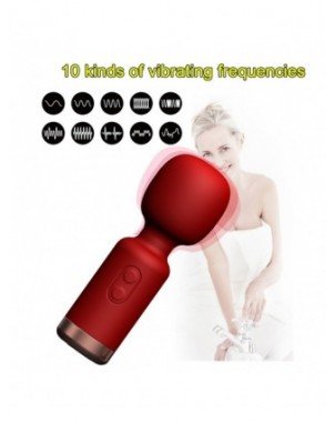 Masturbaciniai, Pompos-Stimuliatoriai moterims-Mini Magic Wand Vibratoriai moterims Nešiojami