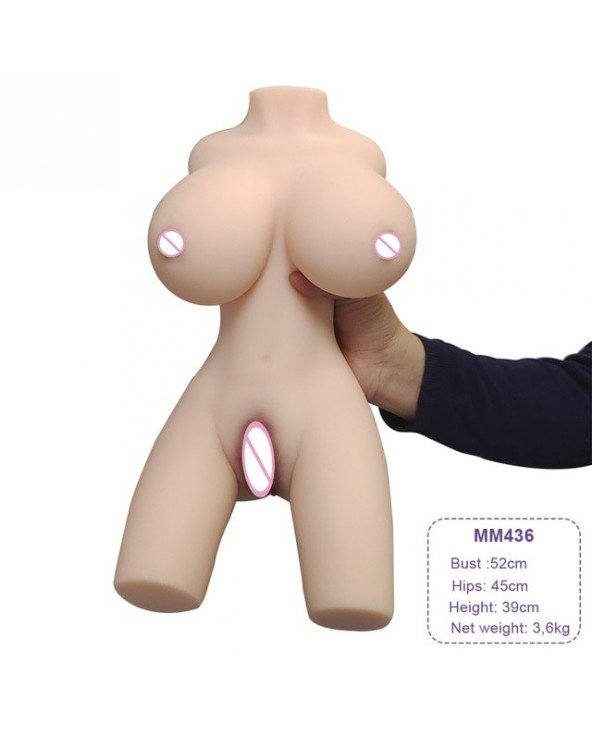 Torso sex doll for men masturbate realistic