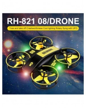 Nuotolinio valdymo žaislai-RC kvadrokopteris-RH-821 RC UFO RC malūnsparnis infraraudonųjų