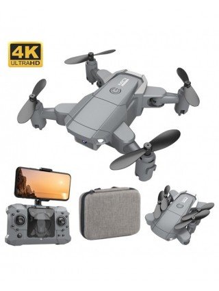Nuotolinio valdymo žaislai-RC kvadrokopteris-Nauja „Mini Drone 4K“ kamera HD sulankstomas