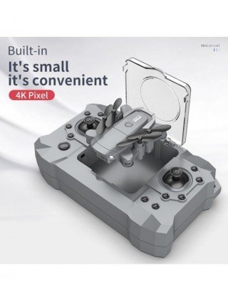 Nuotolinio valdymo žaislai-RC kvadrokopteris-Nauja „Mini Drone 4K“ kamera HD sulankstomas