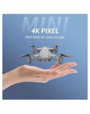 Nuotolinio valdymo žaislai-RC kvadrokopteris-Nauja „Mini Drone 4K“ kamera HD sulankstomas
