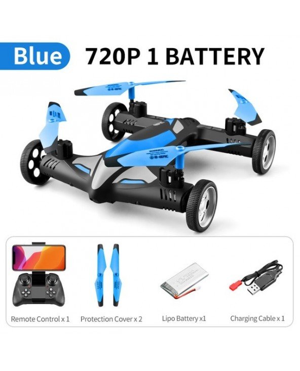 Remote Control-RC Cars-New 2-in-1 2.4G Drone 4k Camera HD