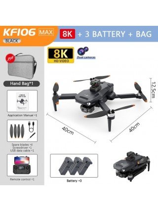 Camera & Photo-Camera Drones-2022 New KF106 Max Drone 8K