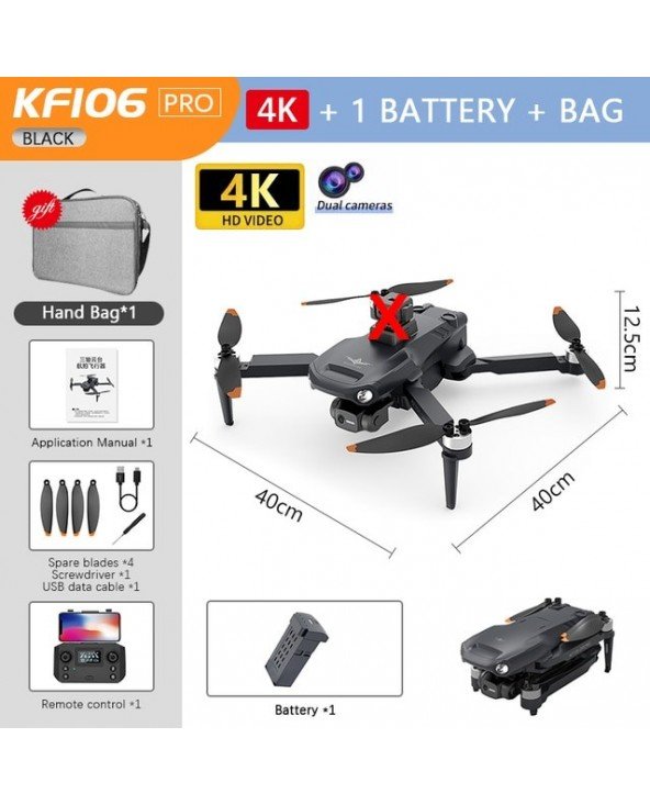 Camera & Photo-Camera Drones-2022 New KF106 Max Drone 8K