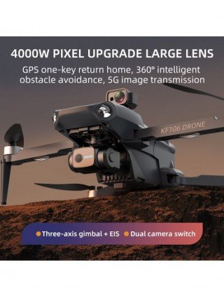 Camera & Photo-Camera Drones-2022 New KF106 Max Drone 8K