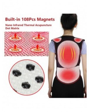 Health Care-Massage & Relaxation-Tourmaline Self-heating Back