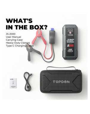 Car Electronics-Jump Starters-TOPDON JS2000 2000A Car Jump