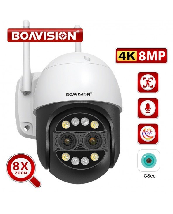Security & Protection-Safety Equipment-Dual Lens 2.8mm -12mm 8X Security & Protection-Safety Equipment-Dual Lens 2.8mm -12mm 8X