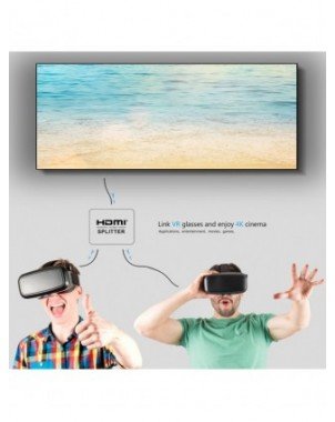 Accessories & Parts-Cables & Adapters-4K HDMI Splitter Full HD