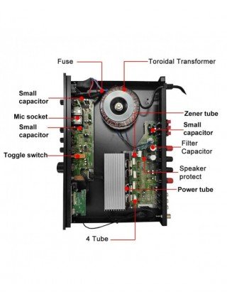 Namų garso ir vaizdo įrašai-Garso stiprintuvai-SUNBUCK 2000W namų kino stiprintuvai HiFi