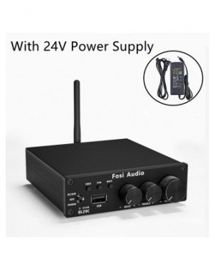 Namų garso ir vaizdo įrašai-Garso stiprintuvai-"Fosi Audio" 160W BL20C "Bluetooth" antenos