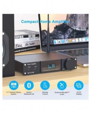 Namų garso ir vaizdo įrašai-Garso stiprintuvai-"Fosi Audio" DA2120C "Bluetooth" stiprintuvas