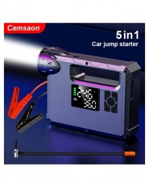 Įrankiai ir priežiūra-Kiti priežiūros produktai-Automobilio Jump Starter su oro kompresoriu