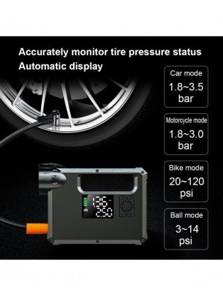 Įrankiai ir priežiūra-Kiti priežiūros produktai-Automobilio Jump Starter su oro kompresoriu