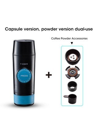 Virtuvė-Gėrimai-80ml nešiojamasis mini espreso kavos aparatas 18bar elektrinis USB karšto ir