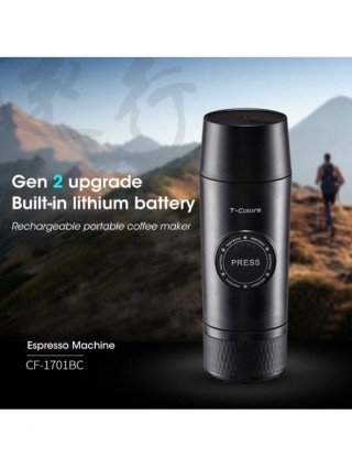 Virtuvė-Gėrimai-80ml nešiojamasis mini espreso kavos aparatas 18bar elektrinis USB karšto ir