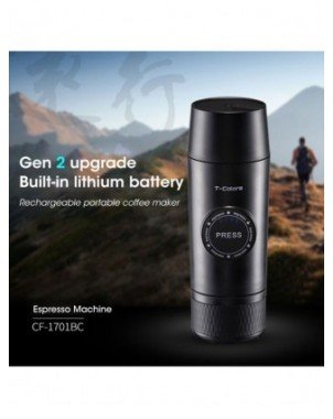 Virtuvė-Gėrimai-80ml nešiojamasis mini espreso kavos aparatas 18bar elektrinis USB karšto ir