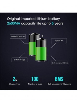 Virtuvė-Gėrimai-80ml nešiojamasis mini espreso kavos aparatas 18bar elektrinis USB karšto ir