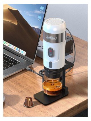 Kitchen-Drinkware-HiBREW Portable Coffee Machine for Car &