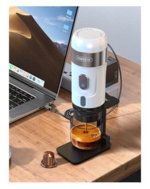 Kitchen-Drinkware-HiBREW Portable Coffee Machine for Car &