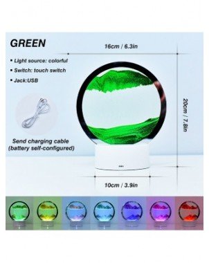 Celebrations-Accessories, Decorations-LED Quicksand Lamp 7