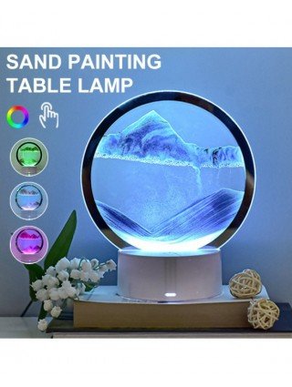 Celebrations-Accessories, Decorations-LED Quicksand Lamp 7