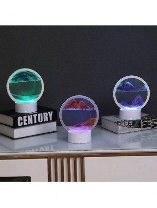 Celebrations-Accessories, Decorations-LED Quicksand Lamp 7