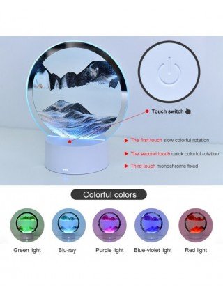 Celebrations-Accessories, Decorations-LED Quicksand Lamp 7