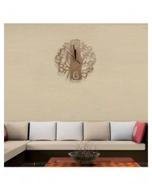 Smart Electronics-Smart Watches-Vintage Design Wood Wall Clock